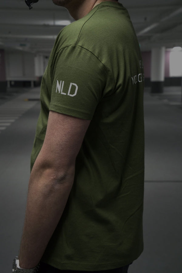 Volgend jaar dinsdag T-shirt | Olive green